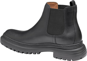 Johnston & Murphy Kelton Chelsea Boot, Alternate, color, BLACK FULL GRAIN