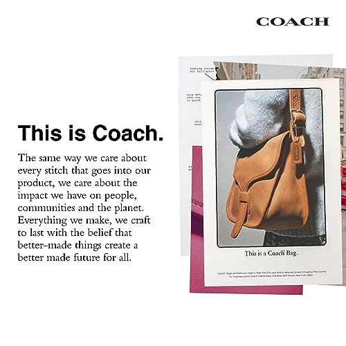 Coach Wide Reversible Belt