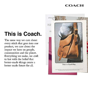 Coach Wide Reversible Belt