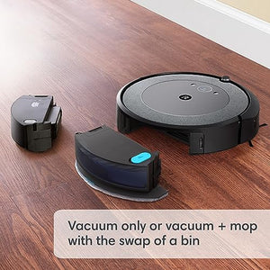 iRobot Roomba Combo i5 Robot Vacuum & Mop - Clean by Room with Smart Mapping, Works with Alexa, Personalized Cleaning Powered OS, Ideal for Pet Hair, Carpet and Hard Floors