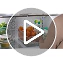 YouCopia RollOut Fridge Drawer 8", Fridge Organizer and Storage, Clear BPA-Free Refrigerator Bin with Adjustable Dividers