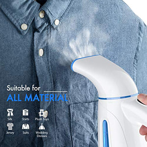 Steamer for Clothes Steamer, Handheld Clothing Steamer for Garment, 240ml Portable Travel Steam Iron