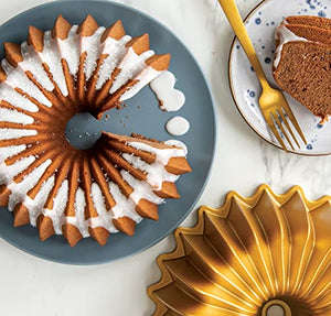 Nordic Ware Brilliance Bundt Pan Gold