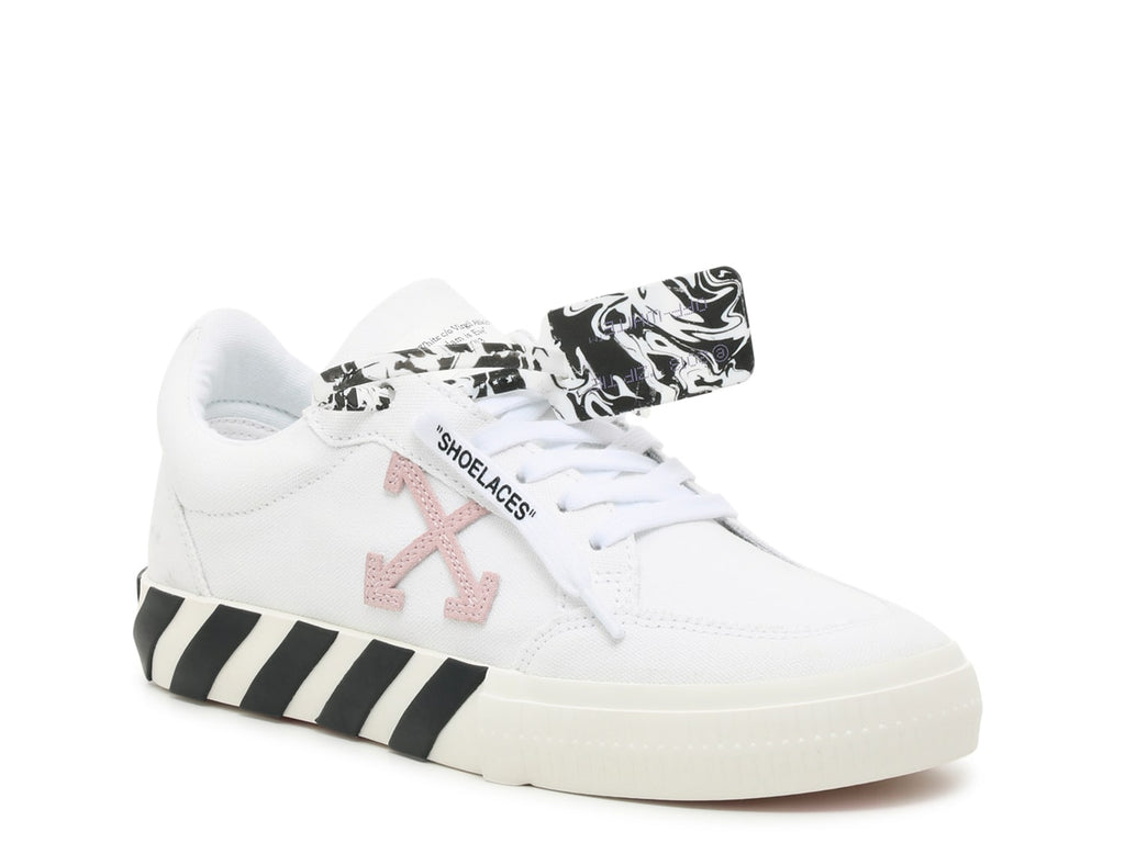 Off-White Low Vulcanized Canvas Sneaker - Women's