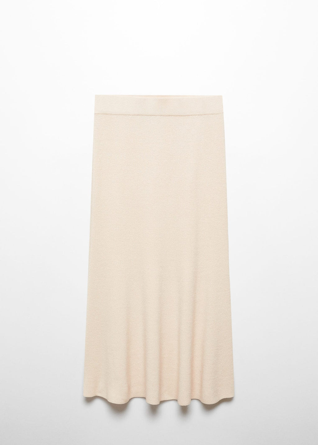 Ribbed midi skirt - Article without model