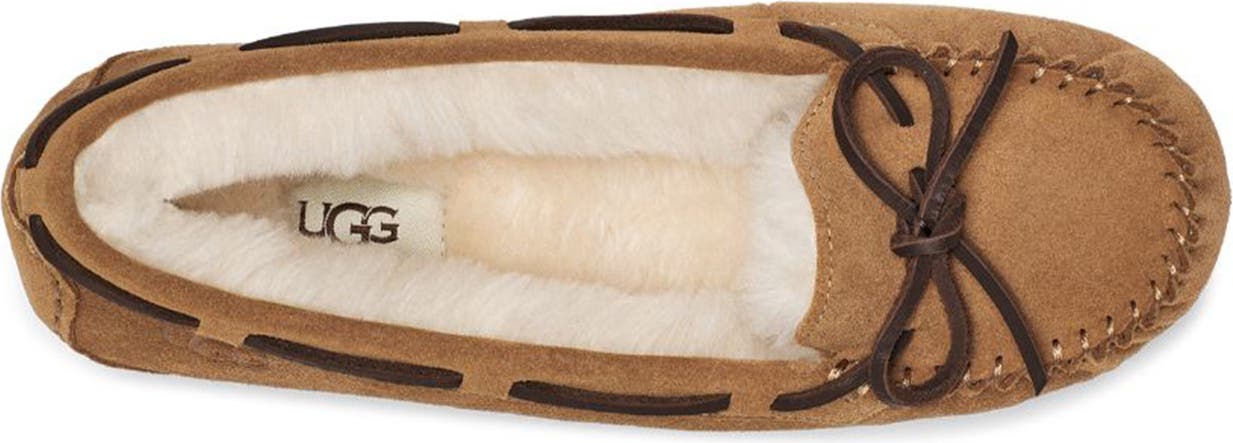 UGG<SUP>®</SUP> Bella II UGGplush Lined Moc Slipper, Alternate, color, CHESTNUT