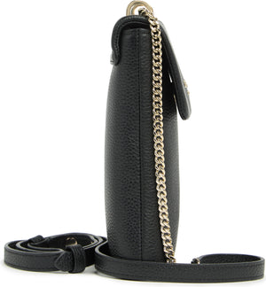 KATE SPADE NEW YORK crossbody chain strap bag, Alternate, color, BLACK