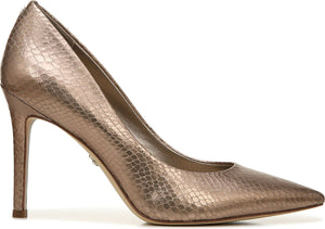 SAM EDELMAN Hazel Pointed Toe Pump, Alternate, color, PEWTER