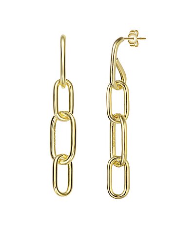 Rachel Glauber 14K Plated Dangle Earrings