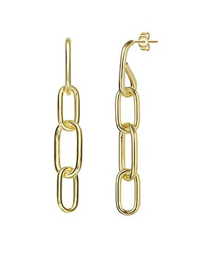 Rachel Glauber 14K Plated Dangle Earrings