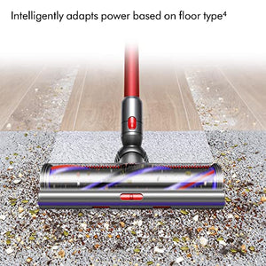 Dyson Outsize Cordless Vacuum Cleaner, Nickel/Red, Extra Large