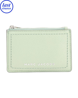 Leather Groove Top Zip Multi Wallet