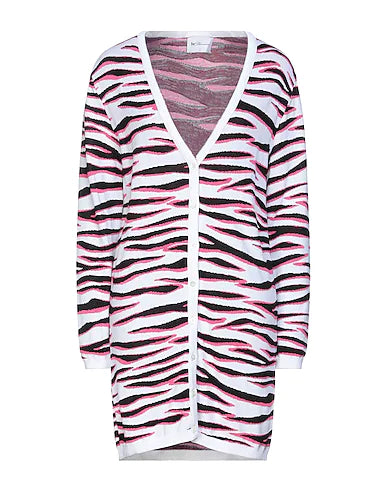 BE BLUMARINE Cardigan Fuchsia 85% Viscose, 15% Polyamide