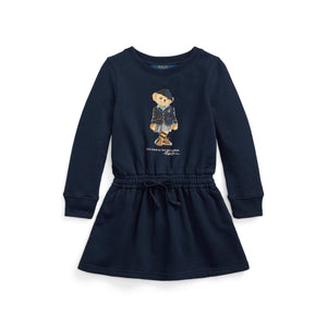 Polo Ralph Lauren Kids   Polo Bear Fleece Dress (Toddler)