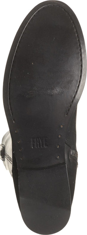 FRYE Melissa Button Tab Knee High Boot, Alternate, color, BLACK