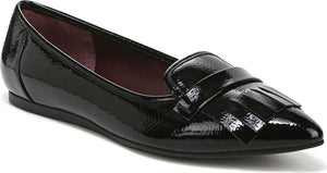 FRANCO SARTO Hesma Pointed Toe Flat, Main, color, BLACK