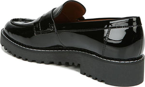 FRANCO SARTO Cassandra Platform Penny Loafer, Main, color, BLACK