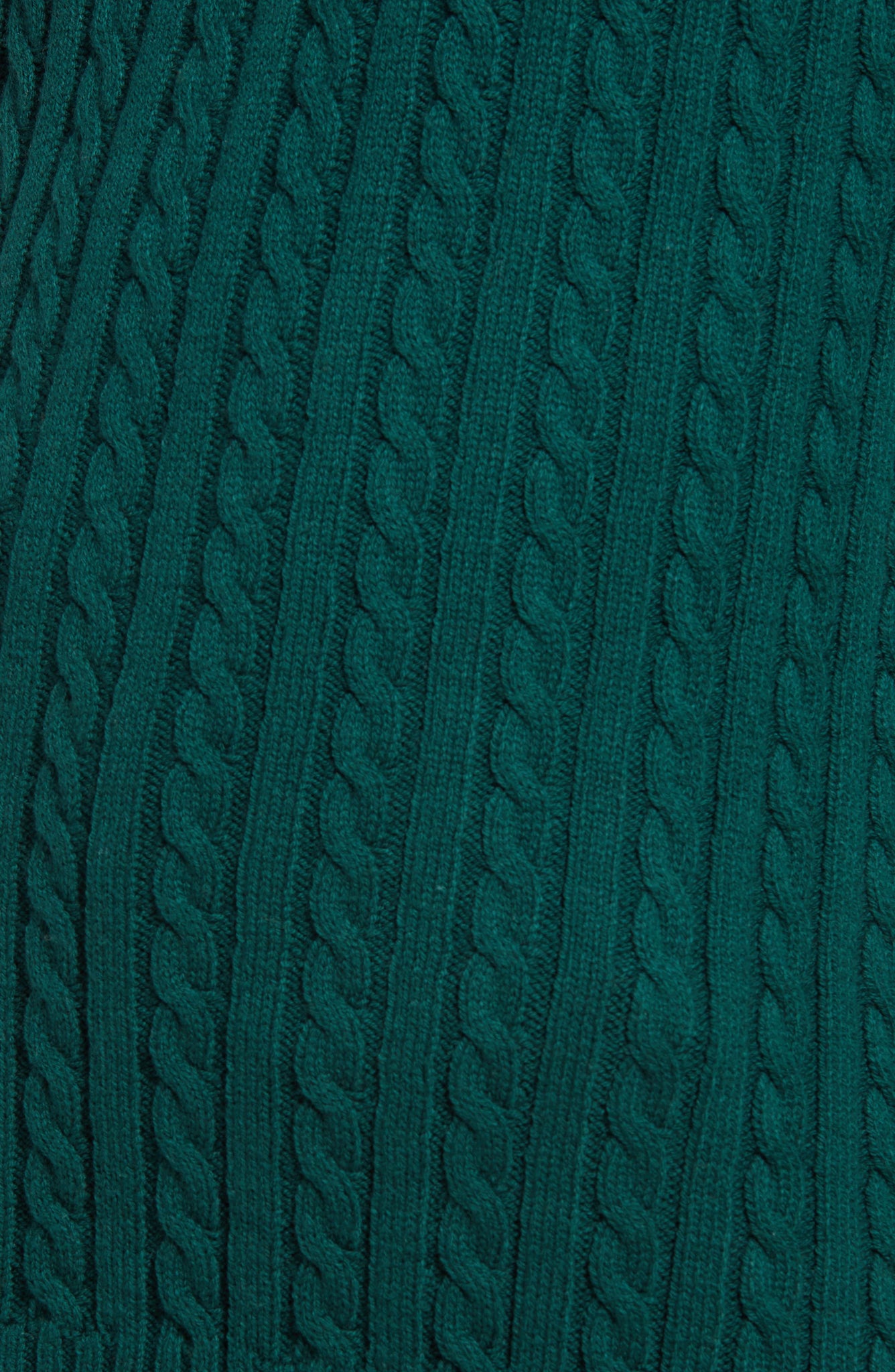 BP. Cable Knit Cotton & Recycled Polyester Sweater, Alternate, color, GREEN BOTANICAL