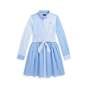 Polo Ralph Lauren Kids   Cotton Poplin Fun Shirtdress (Big Kids)