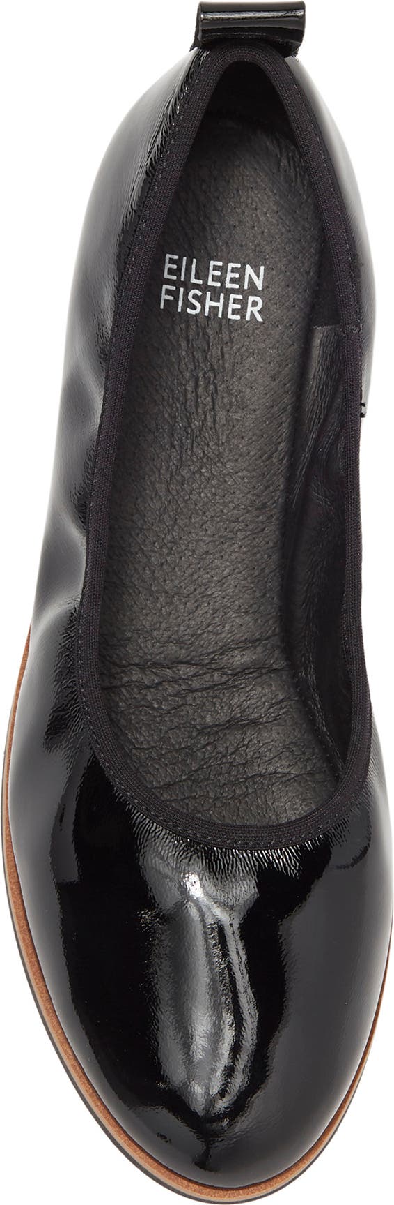 EILEEN FISHER Notion Ballet Flat, Alternate, color, BLACK PATENT