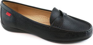 MARC JOSEPH NEW YORK Clermont Street Leather Loafer, Main, color, BLACK GRAINY