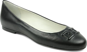 BRUNO MAGLI Bibi Flat, Main, color, BLACK NAPPA