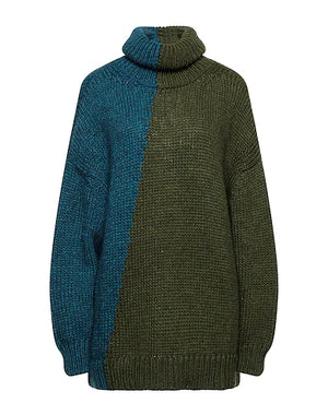 OOF Turtleneck Deep jade 60% Acrylic, 15% Alpaca wool, 15% Wool, 10% Viscose