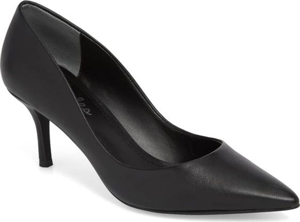 CHARLES DAVID Angelica Pointed Toe Pump, Main, color, BLACK-SM