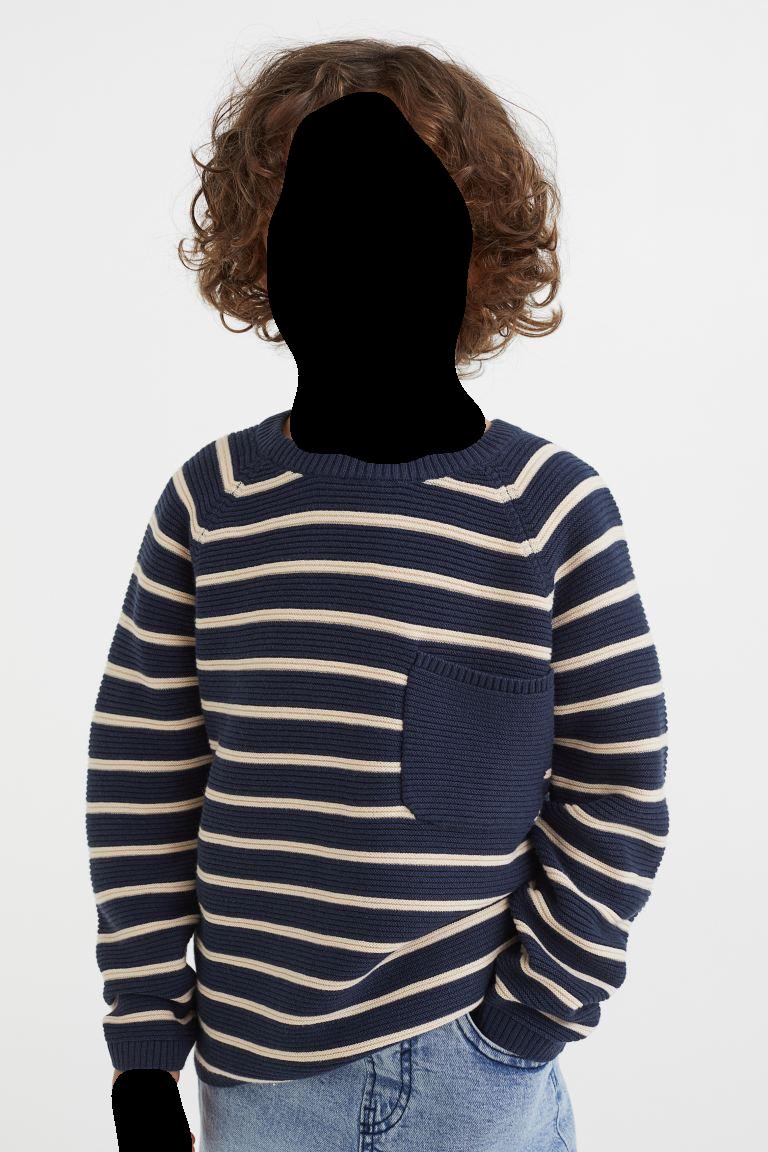 Jacquard-knit Sweater