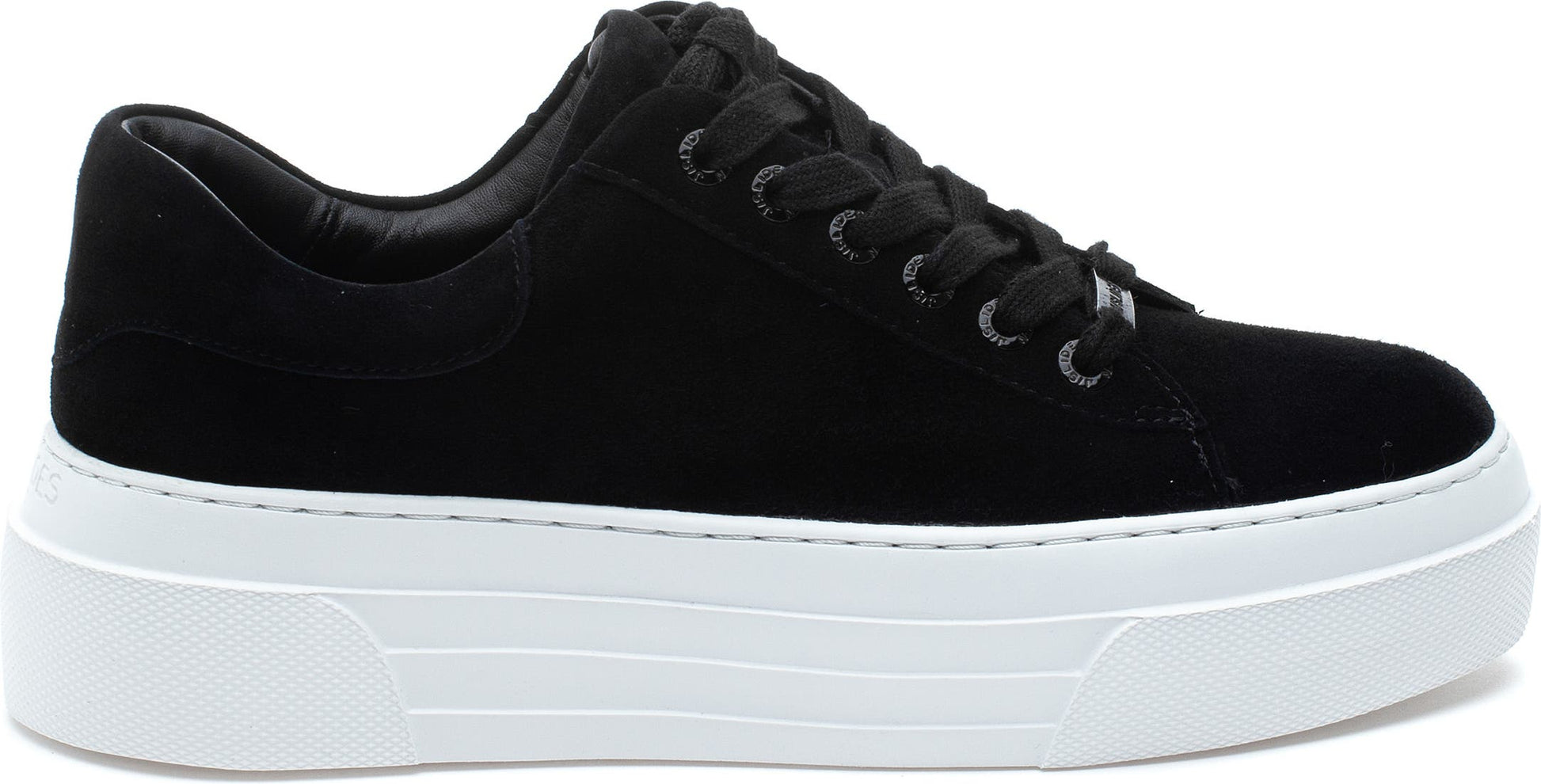 J/SLIDES NYC JSlides Amanda Platform Sneaker, Alternate, color, BLACK SUEDE