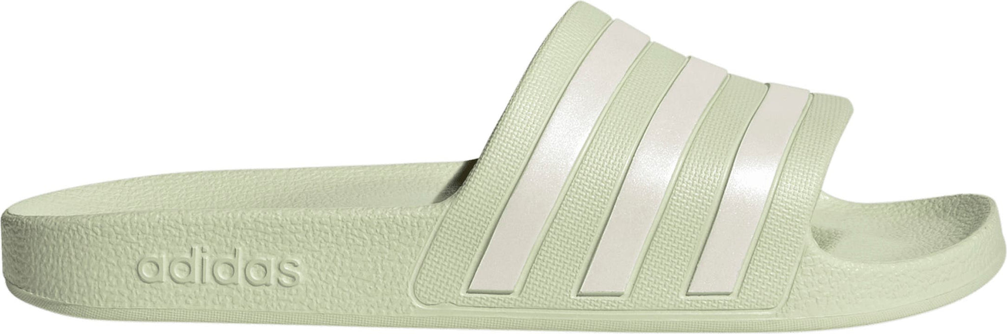 ADIDAS Adilette Aqua Slide, Main, color, LINEN GREEN/ ZERO METAL/ GREEN