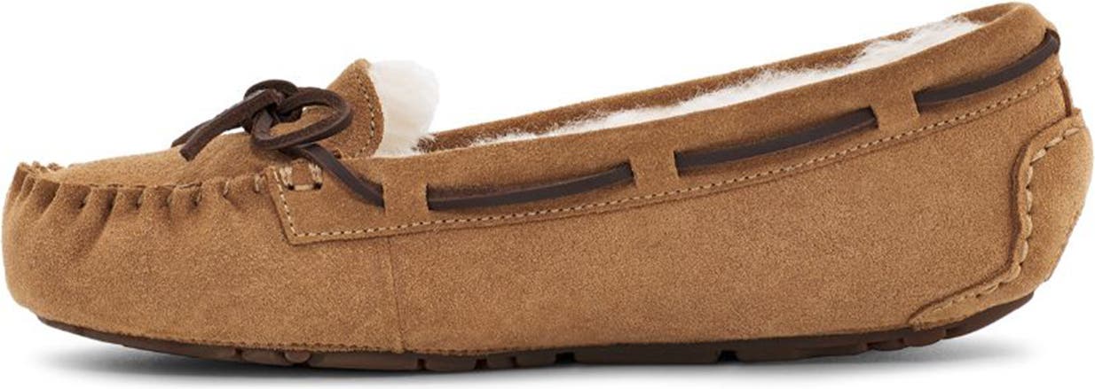 UGG<SUP>®</SUP> Bella II UGGplush Lined Moc Slipper, Alternate, color, CHESTNUT