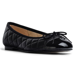 JON JOSEF Belle Quilted Ballerina Flat