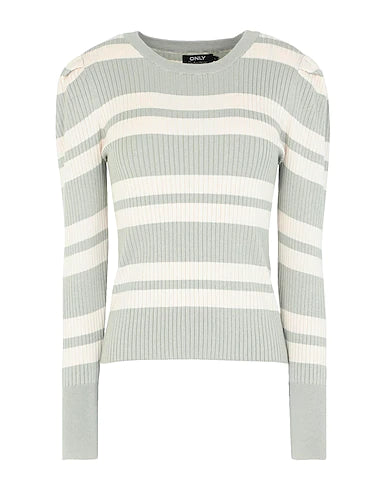 ONLY Sweater Light green 80% Viscose, 20% Nylon