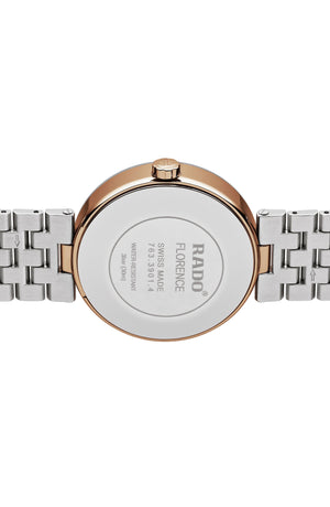 RADO Florence Automatic Bracelet Watch, 38mm, Alternate, color, BRONZE/ SILVER