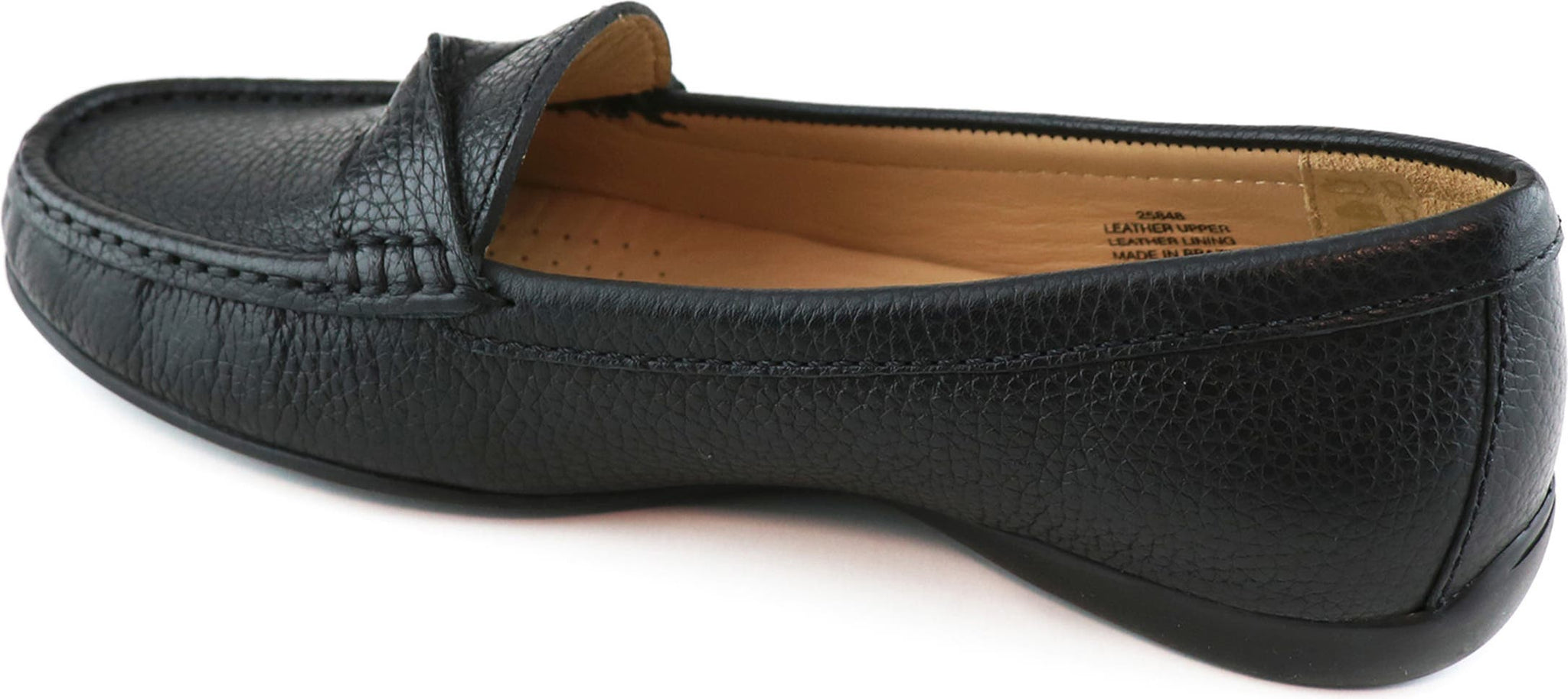 MARC JOSEPH NEW YORK Clermont Street Leather Loafer, Alternate, color, BLACK GRAINY