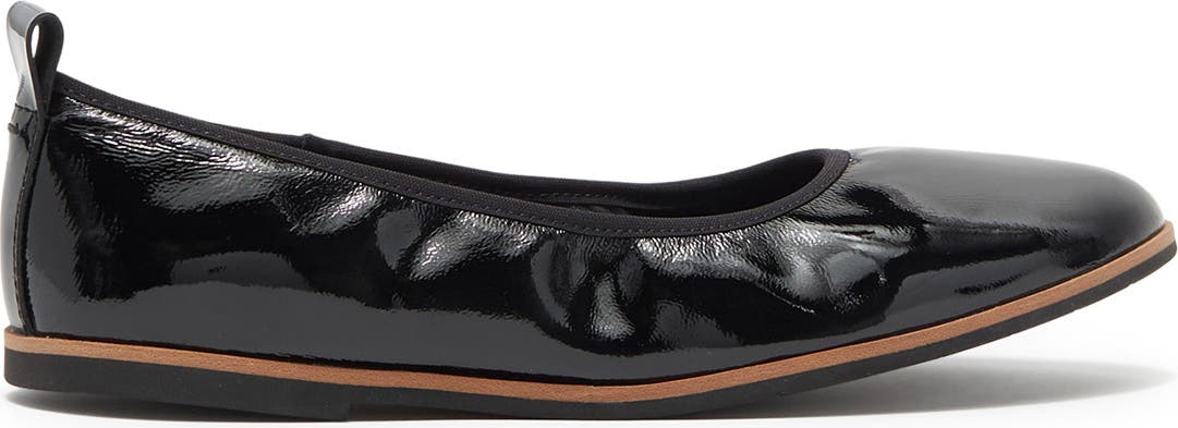 EILEEN FISHER Notion Ballet Flat, Alternate, color, BLACK PATENT