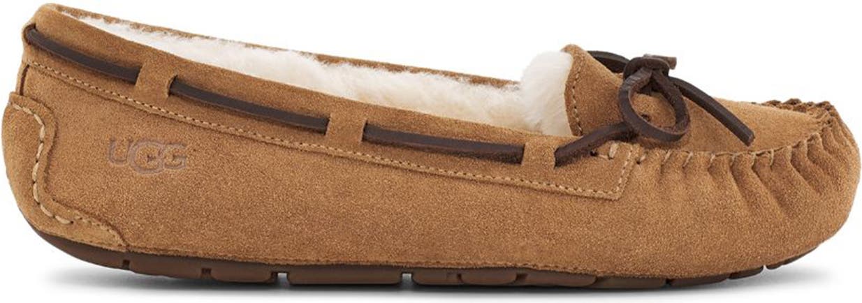 UGG<SUP>®</SUP> Bella II UGGplush Lined Moc Slipper, Alternate, color, CHESTNUT