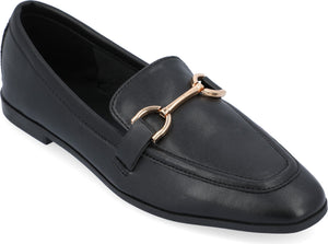 JOURNEE COLLECTION Mizza Bit Loafer, Main, color, BLACK