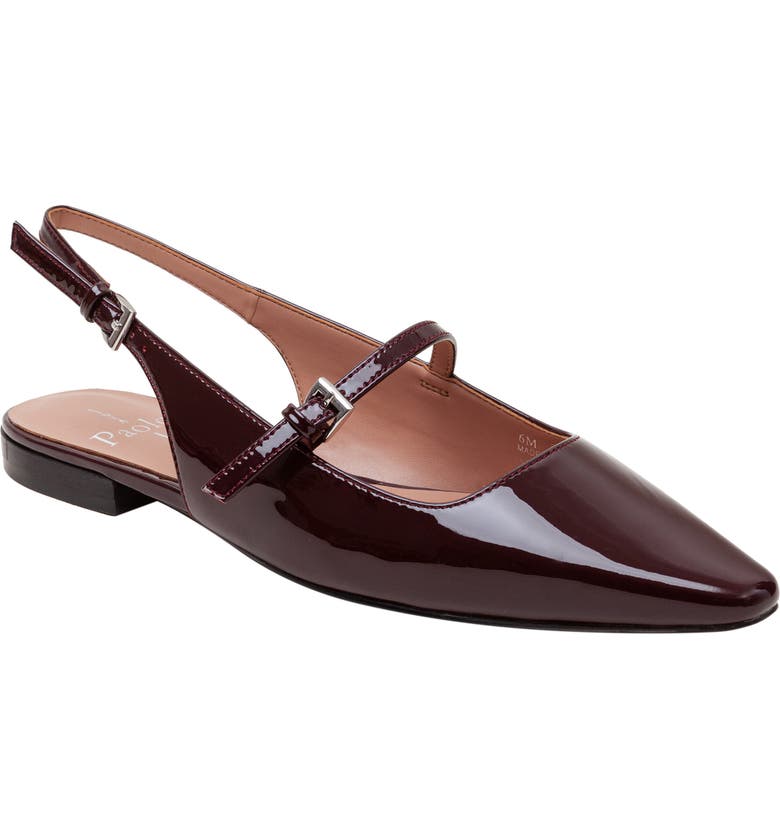 Linea Paolo Celeste Slingback Pointed Toe Flat (Women)