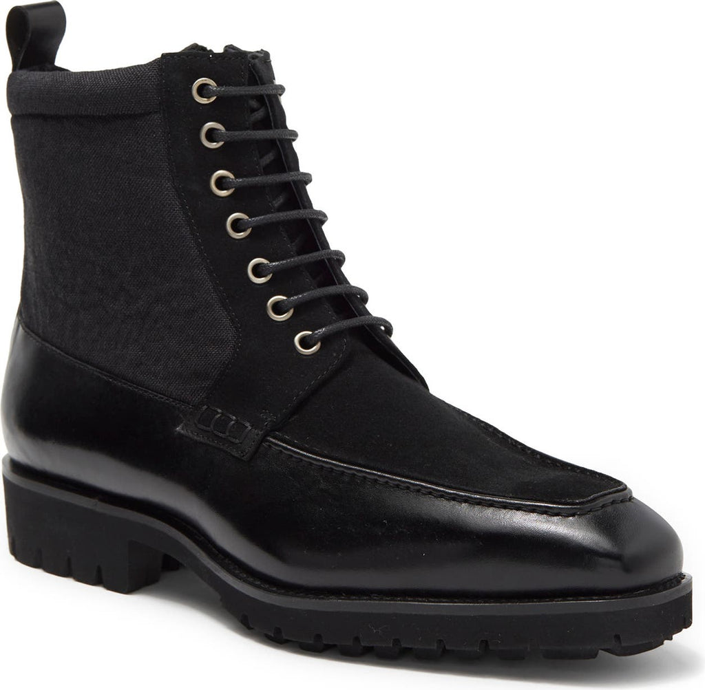 MAISON FORTE Stonegate Lug Boot, Main, color, BLACK