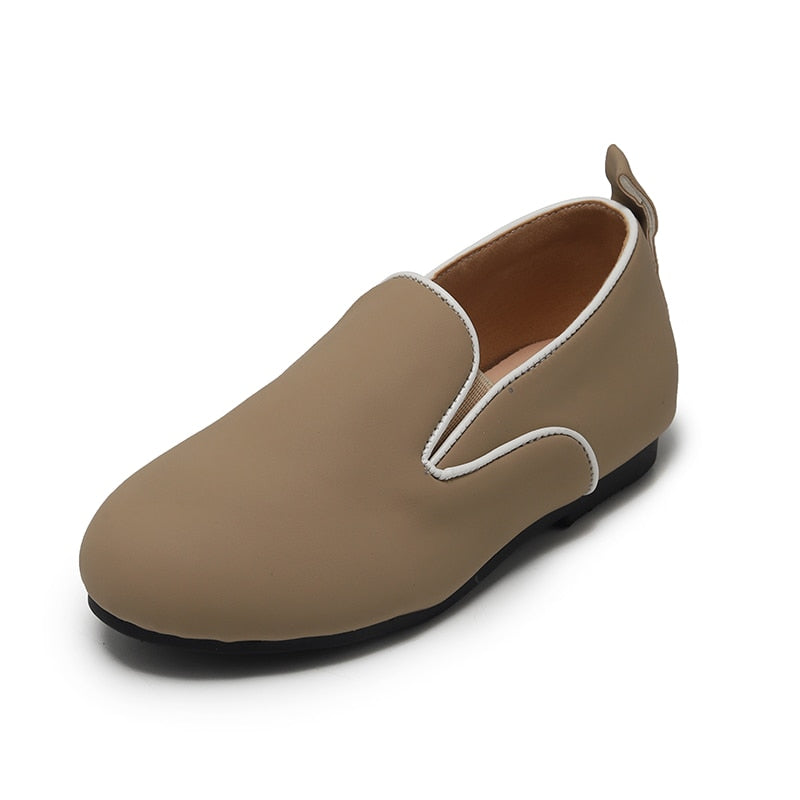 Kids Shoes Spring Summer Tan New Design Blue LinensFor Boys Girls Casual Shoe Popular Rubber Size 21-35