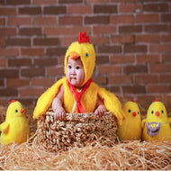 Photography Props Animals Chick Costume Chicken Outfits Hat And Bodysuit Studio Photo Party Costume Photography Prop Gift