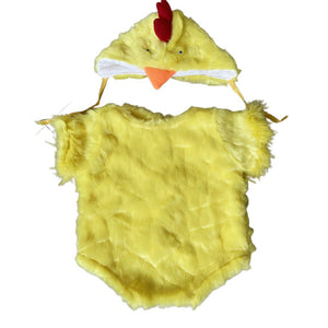 Photography Props Animals Chick Costume Chicken Outfits Hat And Bodysuit Studio Photo Party Costume Photography Prop Gift