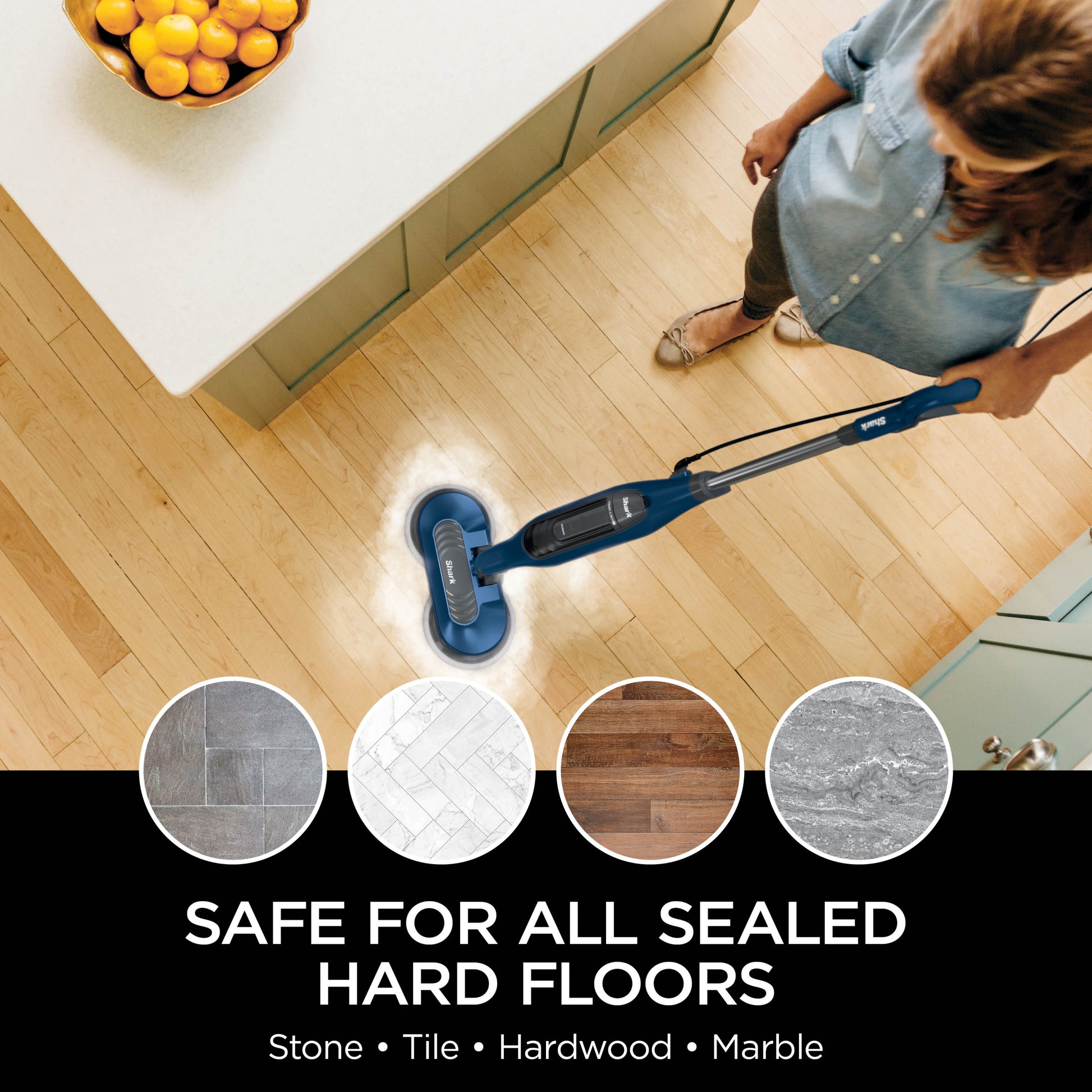 image 7 of Shark® Steam & Scrub All-in-One Scrubbing and Sanitizing Hard Floor Steam Mop S7020