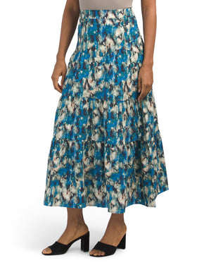 Johari Tiered Maxi Skirt