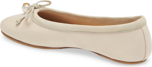 TORY BURCH Charm Ballet Flat, Alternate, color, DULCE DE LECHE