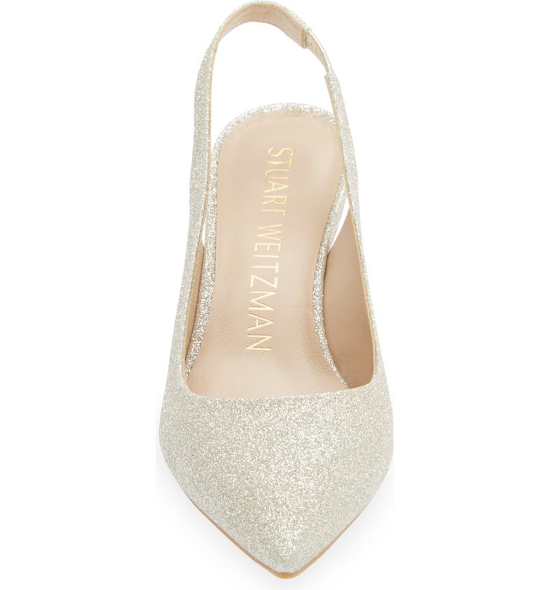 STUART WEITZMAN Linsi Pointed Toe Slingback Pump