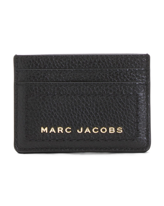 Leather Groove Card Case