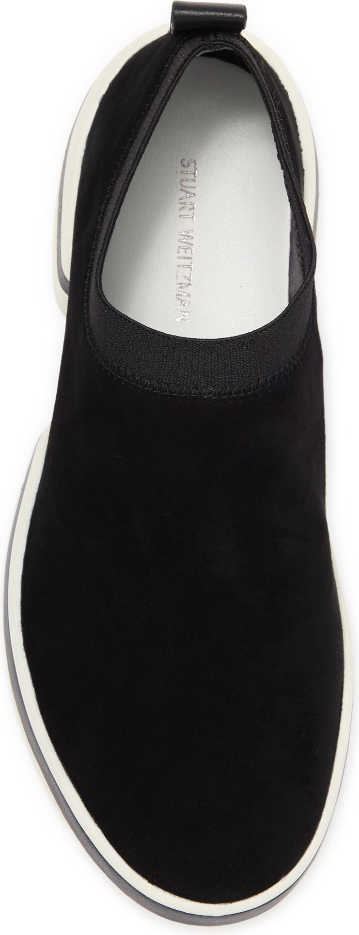 STUART WEITZMAN 612 Sneaker, Alternate, color, BLACK